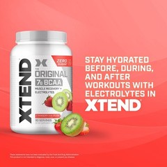 Xtend Original BCAA Powder 7g BCAA 2.5g Glutamine Sugar Free 90 Servings