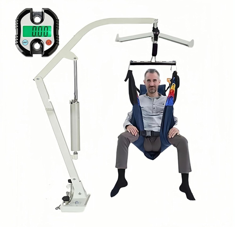 Patient Hammock Scale/Wheelchair Scale | Home-Use, 330 Pounds Maximum Capacity,