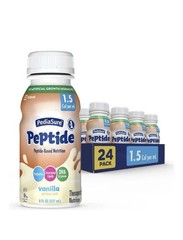 PediaSure Peptide 1.5 Vanilla Dietary Supplement 24 Bottles – New EXP 6/26