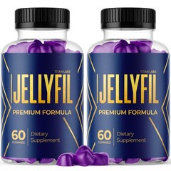 (2 Pack) Jellyfil Gummys Advanced Male Support Supplement Jelly fil 120 Gummies