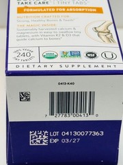 Chapter Bone Strength Take Care Tiny Tabs 240 Tablets Exp 03/2027 Brand New