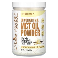 Dr Colbert M.D. MCT Oil Powder, French Vanilla, 11.11 oz (315 g)