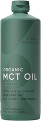 Sports Research Organic MCT Oil – Keto & Vegan BB 03/2029 NEW