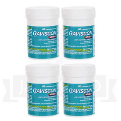 Gavscon Advance Chewable Mint Tablet 60ct PACK OF 4
