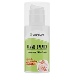 NaturalSlim Femme Balance – Progesterone Cream for Women, Liposomal Skin Cream