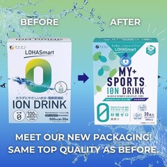 FINE JAPAN LOHASmart ION Sports Drink powder 30 Sticks health beverage