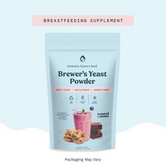 Nutrient-Dense Brewer’s Yeast Powder for Breastfeeding Moms | Gluten-Free, 10 oz