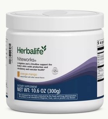 Herbalife Niteworks Orange 🍊 -Mango 🥭 Flavor – 10.6 Oz.- 30 Servings