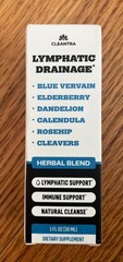 Cleantra Lymphatic Drainage Herbal Blend Drops Immune Support Vegan 1 fl oz