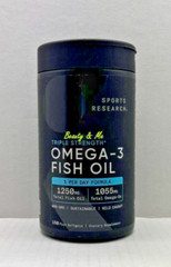 Sports Research Triple Strength Omega-3 Fish Oil 150 Softgels