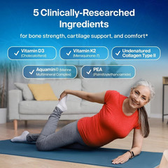 1-3X Spine & Nerve Health Formula: SciatiEase with Aquamin & Collagen – 30 Day