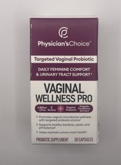 Physician’s Choice Vaginal Probiotics for Women – Unique w/ Licorice Root 30Ct