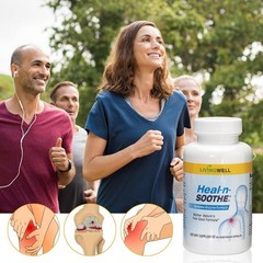 3pcs/set Heal-N-Soothe Systemic Enzyme Formula 90 Caps LivingWell Nutrition “
