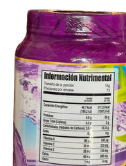 Colageno Hidrolizado En Polvo sabor uva con Omega 3-6-9 Contenido 1.100kg