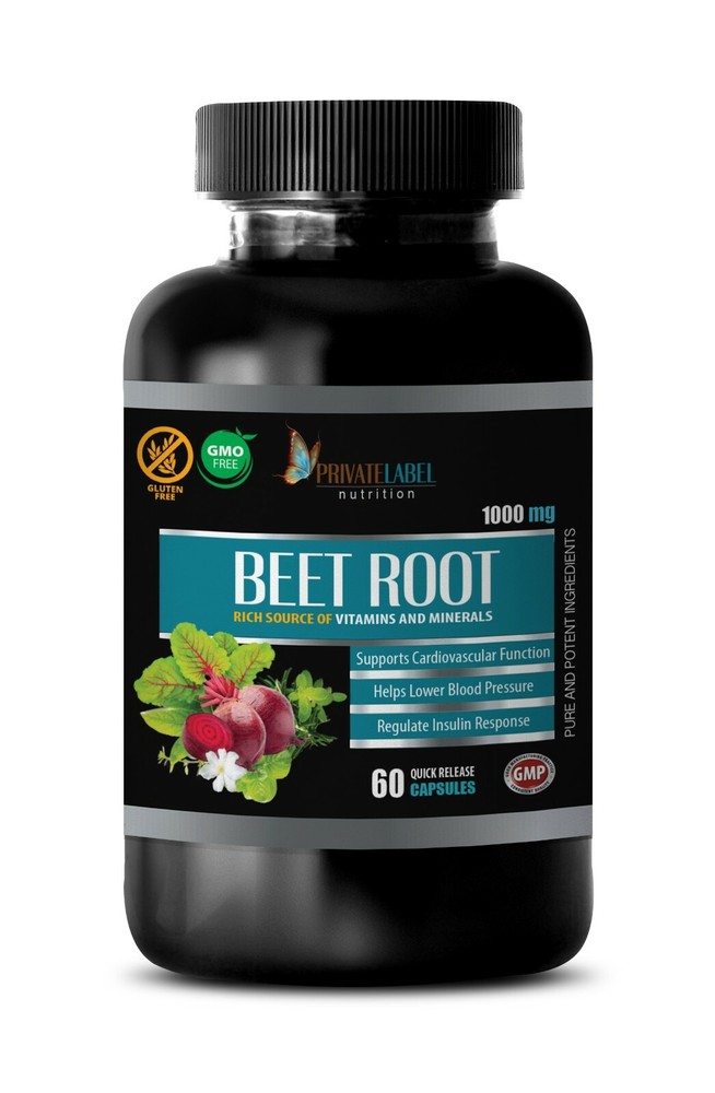 Supports wellness – BEET ROOT – Strengthens body 1 Bottles 60 Capsules