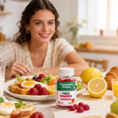 Physician’s Choice Fiber Gummies for Digestive Health Regularity & 60 Gummies
