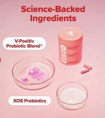 O Positiv URO pH Balance Vaginal Probiotics, 60 Capsules SEALED