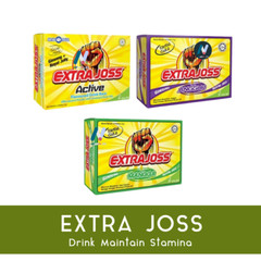 3Box Extra Joss (Active Mango Grape) Herb Gingseng Energy Drink Maintain Stamina