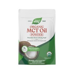 Nature’s Way Organic MCT Oil Powder C8 C10 Caprylic Capric Acid Keto