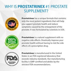 Prostatrinex Prostate Support – 12 Bottles – Official Seller – 100% Natural