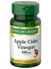 Nature Bounty, Apple cider vinegar 480mg