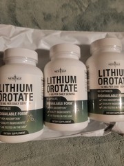 3PK Lithium Orotate High Bioavailability Cognitive & Mood Support Supplement