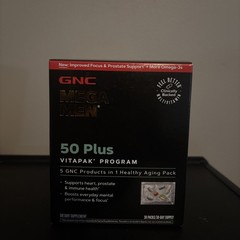 GNC Mega Men 50 Plus Vitapak Program – 30 Packs