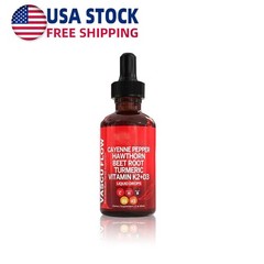 Cayenne Pepper Hawthorn Beet Root Turmeric Vitamin K2+D3 Liquid Drops 60ML Pro