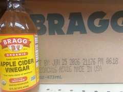 (4 Pack) Bragg Organic Apple Cider Vinegar with The Mother,Raw Unfiltered,16 oz