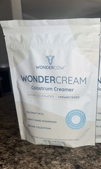 Wondercow Colostrum Creamer Powder Gut Health MCT Lions Mane Coffee 110G Ex 8/26