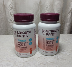 2X~ NEW Smarty Pants Women’s Multi & Omegas 120 Gummies Supplement SEALED 5/26