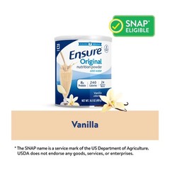 Original Vanilla Nutrition Powder, Protein Powder, 14.1 oz
