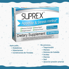 Suprex Appetite & Stress Control: 36 Capsules