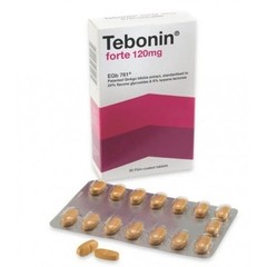 Tebonin Forte 120mg Ginkgo Biloba 30’s x5 – For Ringing Ears, Dizziness & Brain