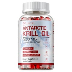 Antarctic Krill Oil -Brain Health,Anti-Aging,Improve Cardiovascular,Joint Health