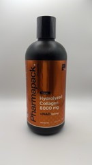 Pharmapack Hydrolyzed Collagen 8000mg + NAD+ 100mg Liquid Orange 16.23oz
