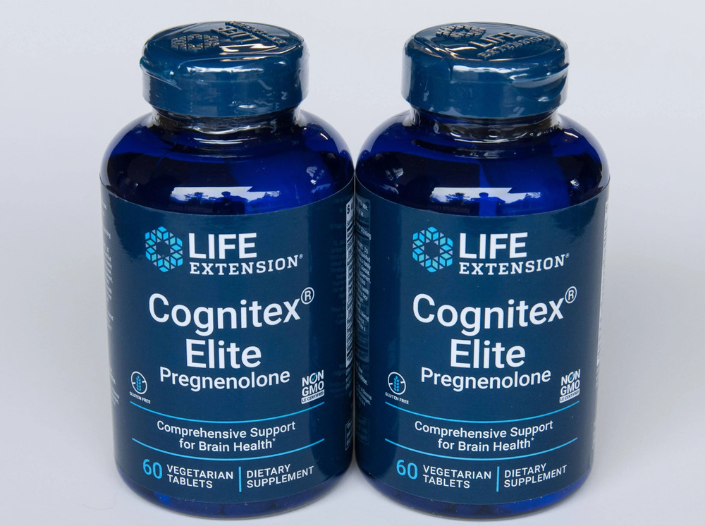 Life Extension Cognitex® Elite Pregnenolone 2X60 tabs Cognitive & Brain Health