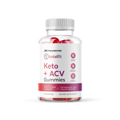 TotalFit keto and acv advanced weight loss gummies to lose belly fat 60 gummies