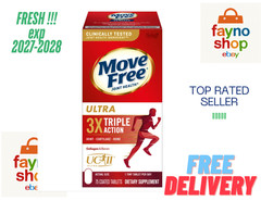 Schiff Move Free Ultra Triple-Action Tablets – 75 Count | EXP 2028 Free delivery