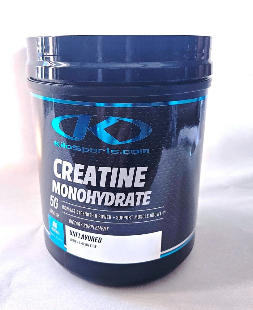 Creatine Monohydrate – 400gm Unflavored 80 Servings Exp: June 2027