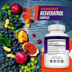 Resveratrol Nutrition 1800 mg Antioxidant Complex – Highly Potent Natural Pills