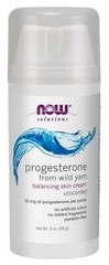 NOW Supplements – Natural Progesterone Liposomal Skin Cream Unscented 3 oz (85 g