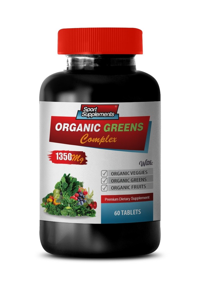 energy boosting supplement – ORGANIC GREENS COMPLEX 1350MG – immune boosting 1B