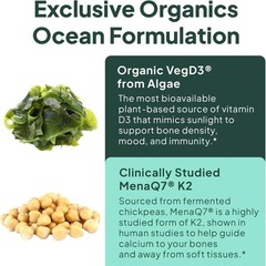 Clinically Proven D3 + K2 – 3000 IU for Strong Bones & Immune Boosting Effects