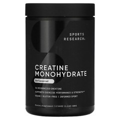 Creatine Monohydrate, Unflavored, 1.1 lb (500 g)
