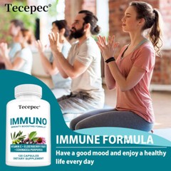 Natural Immune Boosting Formula Balance System Antioxidant Healthy Function