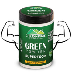 Green Powder 140g,100% organic.Rich in vitamins C & K,boosts metabolism & energy