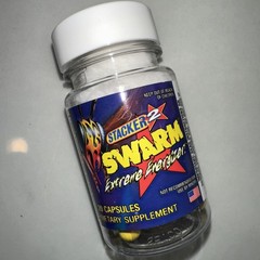 SWARM Extreme Energizer Weight Loss 20 ct Lot of 10 X= ( 200 Capsules)