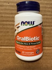 Now Foods, OralBiotic Blis K12, 60 Lozenges
