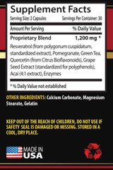 Bone strength – RESVERATROL – Healthy habits 1 Bottle 60 Capsules